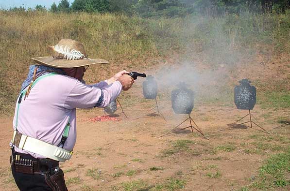 Capt. Morgan Rum shooting his last shot for a clean shoot!