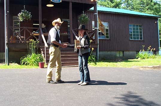 Sixgun Sable at the 2005 SASS NH/VT State Championships.