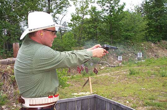 Bullseye at the 2003 Flat Gap Jack Cowboy Shootout.
