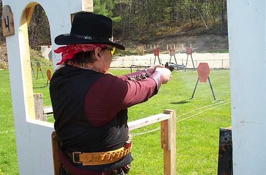 Blasting some varmints in Hurricane Valley.