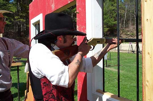 Tracker with his Winchester 1866.