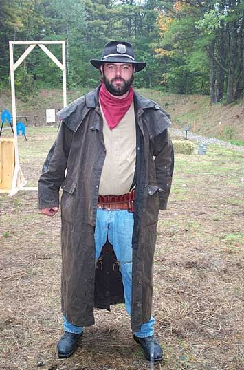 Paden at the October Shoot in Hurricane Valley.