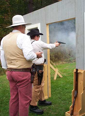 Tracker's son, Smokepole Joe, making smoke!