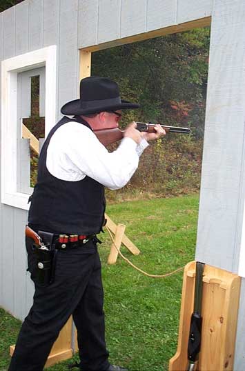 Virgil McCain at the Hurricane Valley Shoot in October 2002.