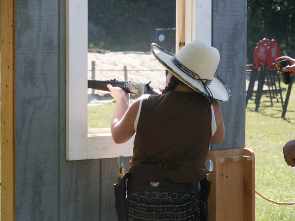 Little Britches shooting rifle.