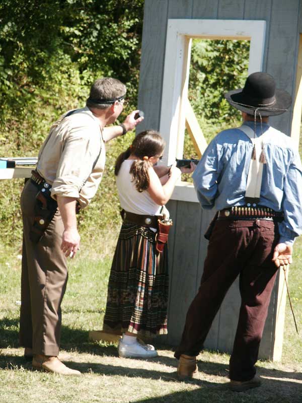 Little Britches shooting at Thunder in the Valley.