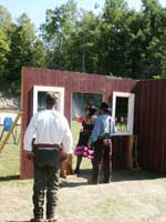 Slowhand timing a pistol shooter.