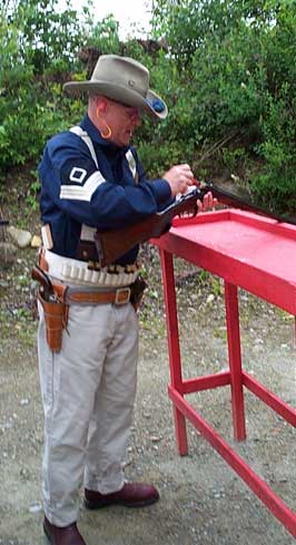 U B Mountain loading at Dalton Shoot in late July 2002.