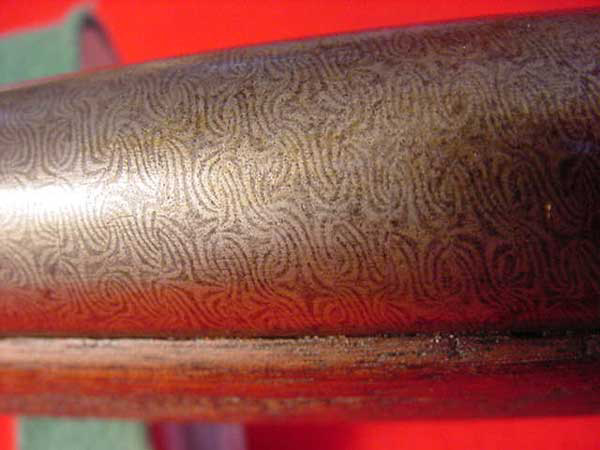 Closeup shot of barrel.