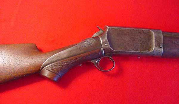 Closeup shot of action and grip.