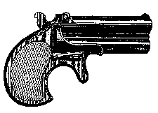 Remington derringer drawing.