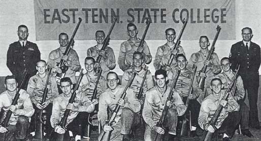1959-60 ETSC Rifle Team.