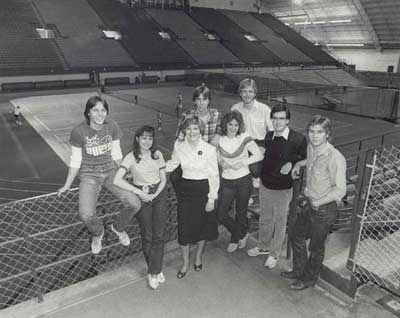 1983-84 ETSU Rifle Team.