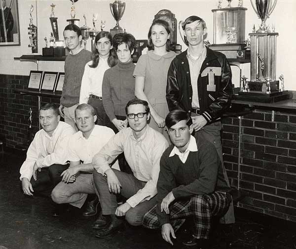 1969-70 ETSU Rifle Team.