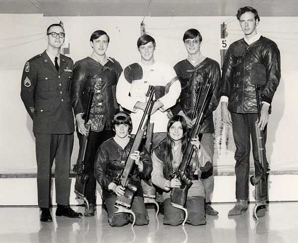 1970-71 ETSU Rifle Team.