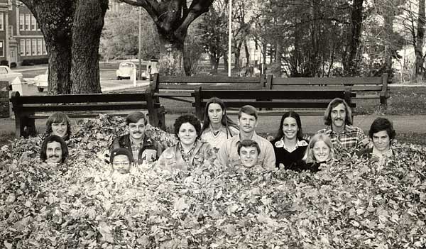 1974-75 ETSU Rifle Team.