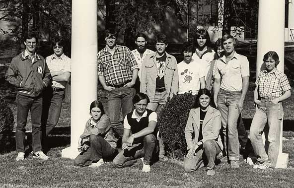 1979-80 ETSU Rifle Team.