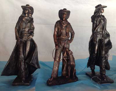 More statues