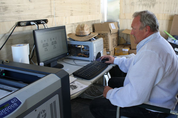 Working at the 2010 SASS Vermont State Championships