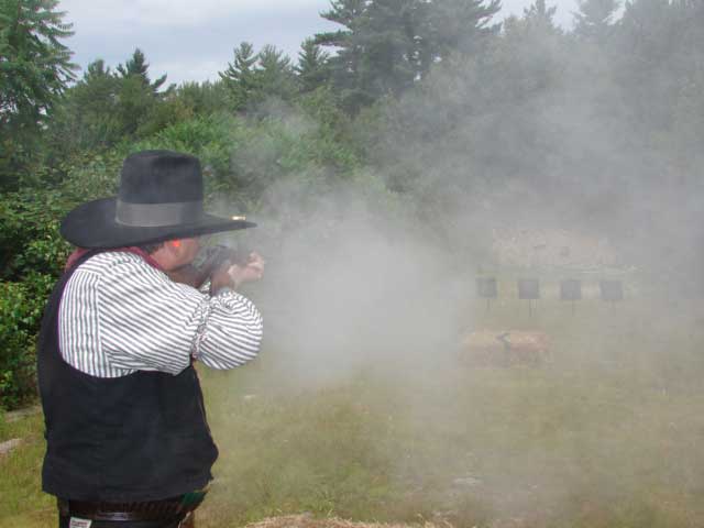 Nothing like black powder shooting ...