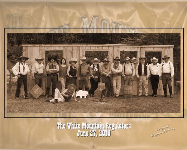 The White Mountain Regulators of NH in front of Stage 1.