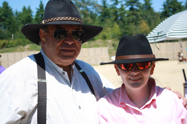 'One Eyed Black Jack' and granddaughter 'Penny Candy'