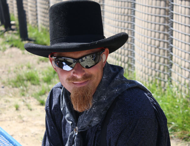 'Old Smoke' at the 2010 Death Valley Shootout.