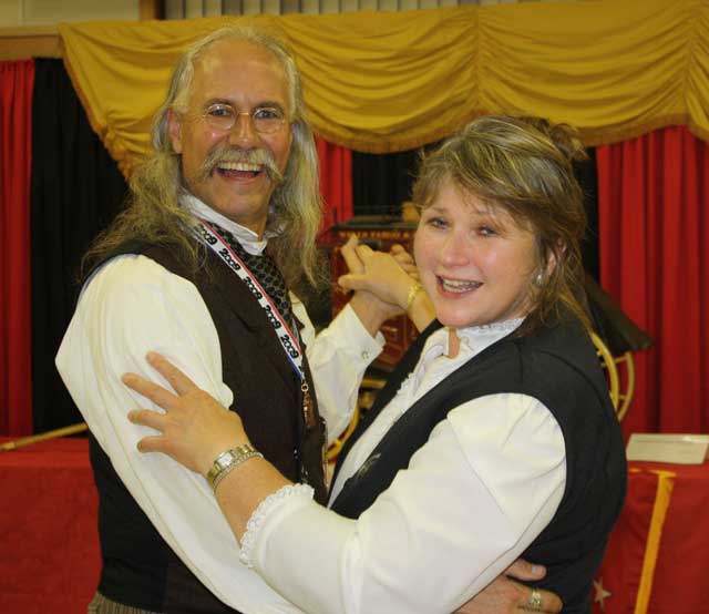 Tabaquero at the 2009 SASS New England Regional banquet.