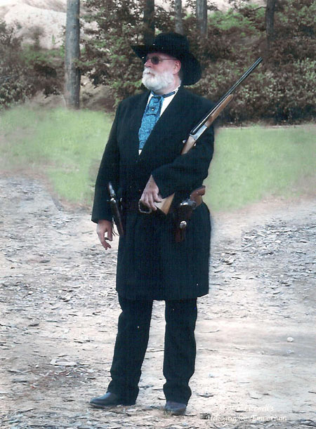 Piney Woods keeping watch on Iron Pony during the wedding at Pemi Gulch.