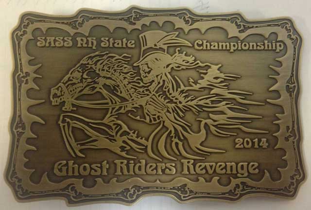 Ghost Riders Revenge buckle