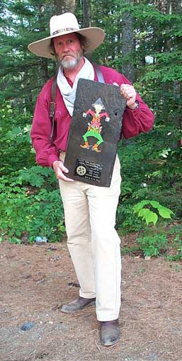 Callous Clyde at 2002 NH State Cowboy Action Shooting Championships at Pemi Gulch.