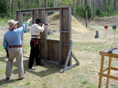 Deadhead in action at Country Pond in May 2002.