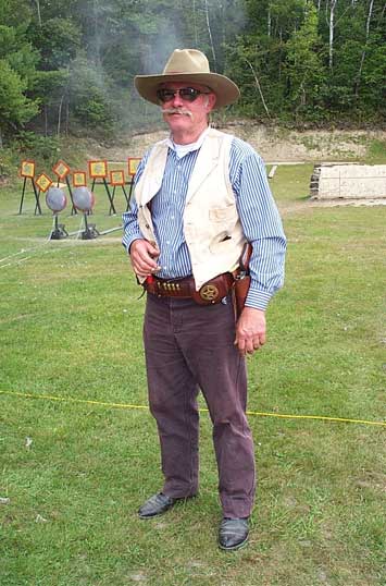 Grizz Henry at 2003 SASS Maine State Championships.