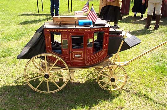 The Amos-T stagecoach guncart.
