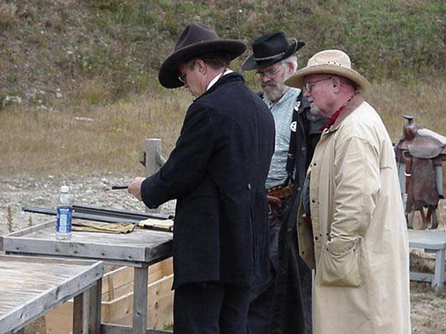 Unloading with Windjammer and Ike Shotgun McCoy.