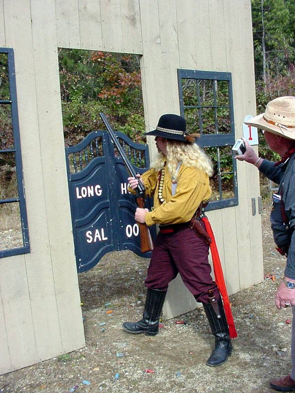 Wild Bill Blackerby ready to clean out the town.