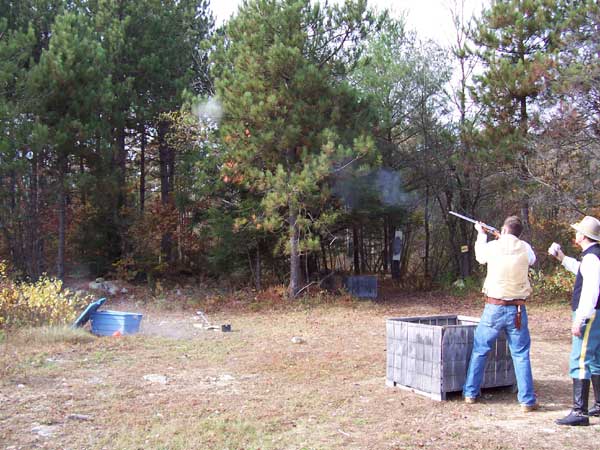 Blowing a clay bird to dust ...