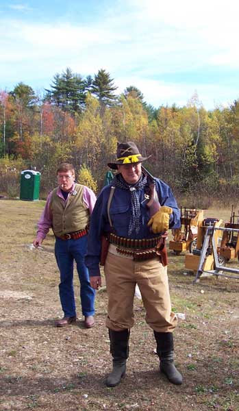 Shootist Bill with C. C. Slaughter.