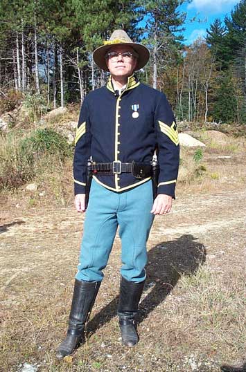 Dakota Joe at the 2002 Ghost Riders Revenge at Kinnicum Creek.