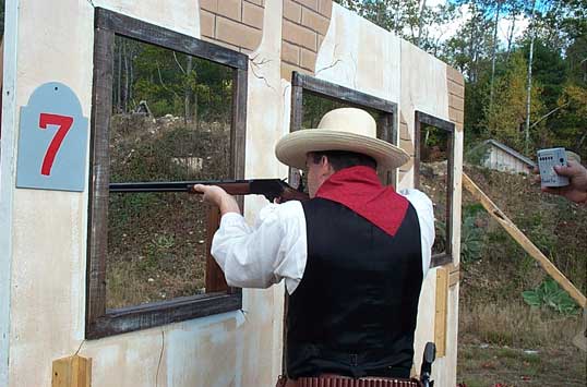 Dead Head in action with his rifle.