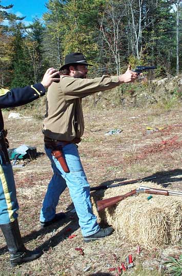 Paden in action at Ghost Riders Revenge at Kinnicum Creek.