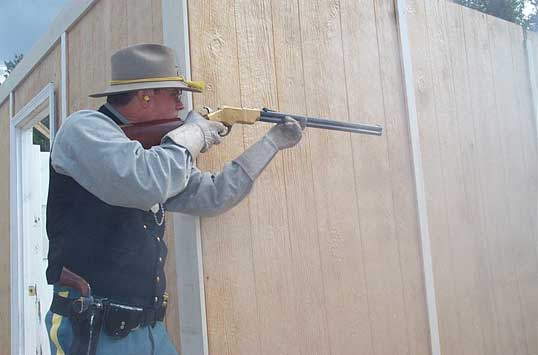 Shooting his Henry at Harvard, MA shoot.