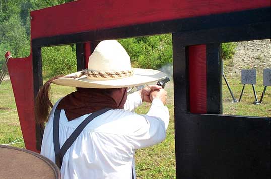 Protecting the stagecoach ...