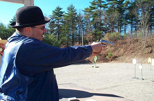 The Toledo Kid at the Mansfield, MA Shoot in November 2003.