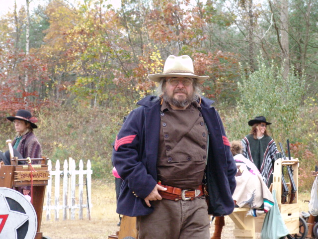 At the October 2004 shoot in Pelham, NH.