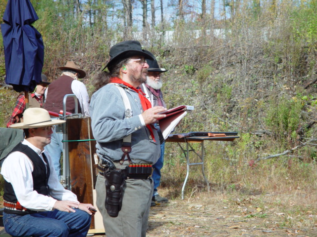 Keeping score at October 2003 Pelham Shoot.