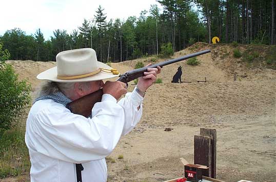 Amos-T shooting some birds.