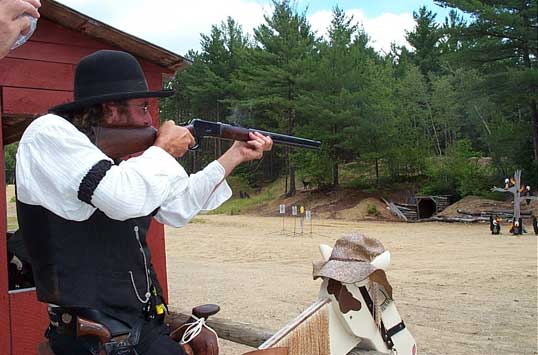 Preacher Rick at 2003 Fracas at Pemi Gulch.