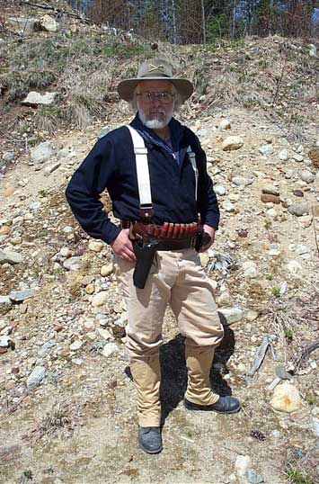 Kris P Kritter at Pemi Gulch in May 2003.