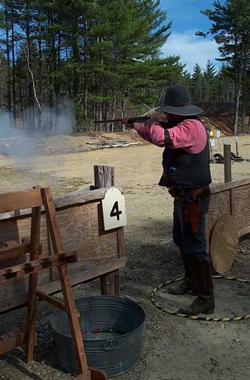 Rawhide Rod making smoke at Pemi in May 2003.